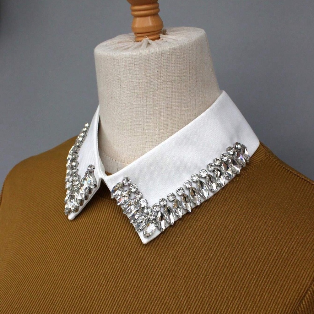 💎 Embellished Dickey Collar 💎 - Picture 4 of 6